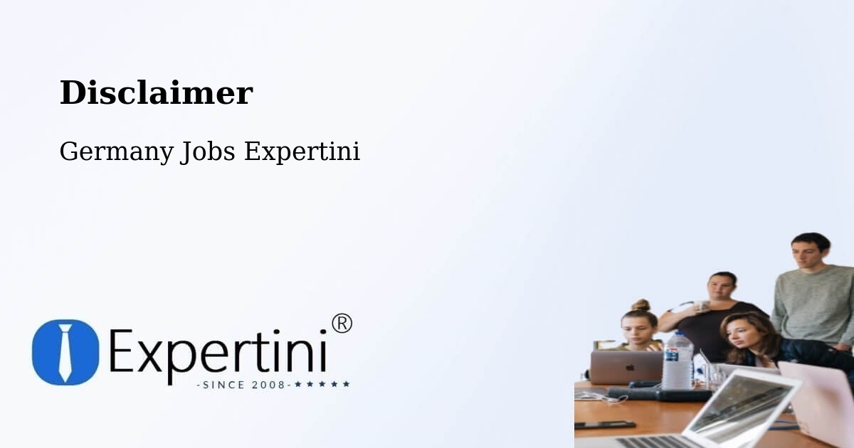 Disclaimer – Usingen - Germany Jobs Expertini
